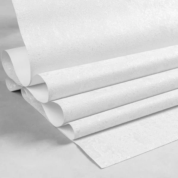 کاغذ دیواری طرح بافت سفید کد 930W