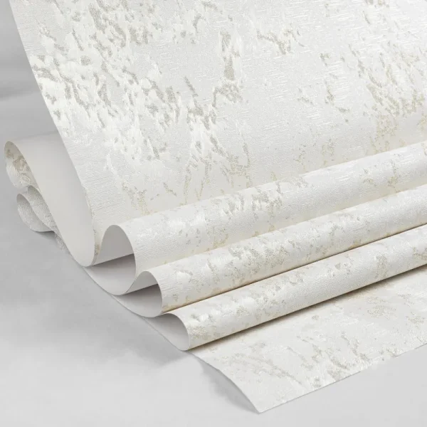 کاغذ دیواری طرح ساده کرم کد 934C